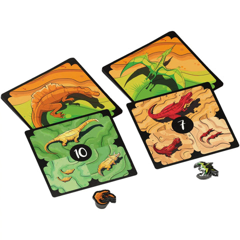 Chomp - Tile Placement Dinosaur Board Game for Family, Adults, and Children (1-4 Players, Ages 10+) - Allplay