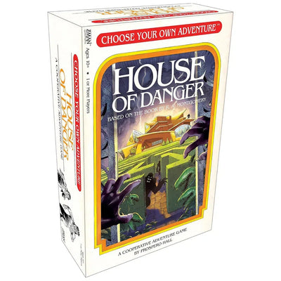 Choose Your Own Adventure: House of Danger - Adventure Mystery Board Game for Family, and Adults (1+ Players, Ages 10+) - Z-Man Games