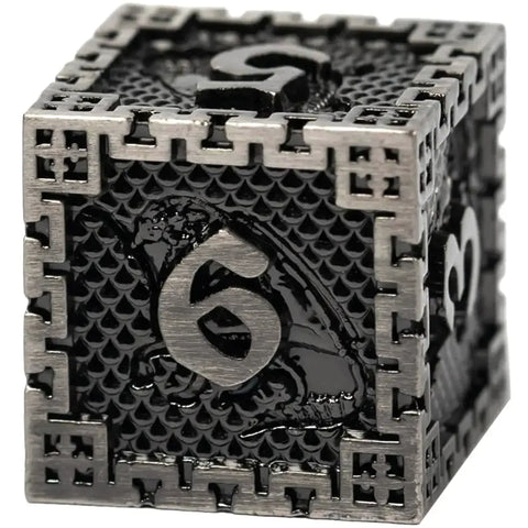Citadel Metal Dice Set (7 Dice, Polyhedral) - Game Master Dice