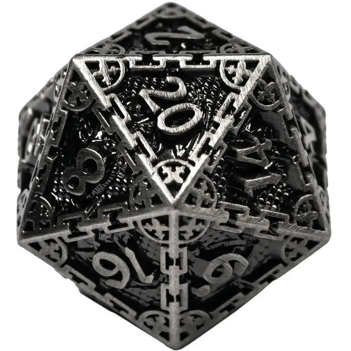 Citadel Metal Dice Set (7 Dice, Polyhedral) - Game Master Dice