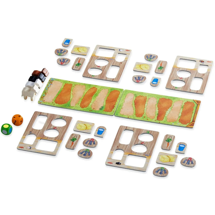 Clippety-Clop! Mini - Dice-Based Horses Board Game for Family, Adults, and Children (2-4 Players, Ages 3+) - HABA