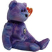 Clubby IV Version 2 Bear Plush (8.5") - Ty - Original Beanie Babies Series - (2001)