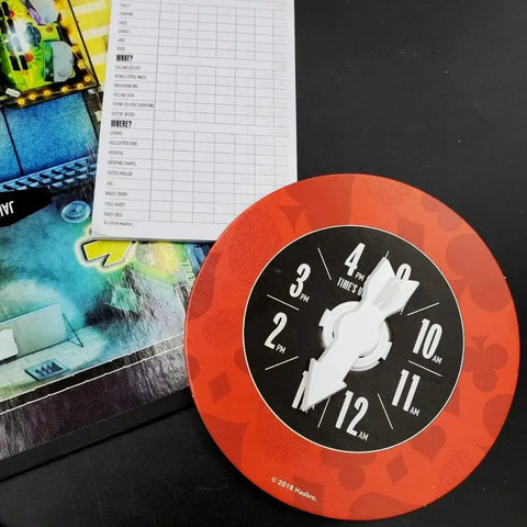 Clue: Lost in Vegas Edition - Competitive Mystery Board Game for Adults (2-6 Players, Ages 12+) - Hasbro Gaming