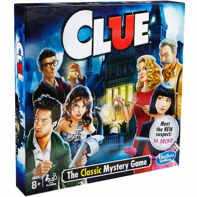 Clue - Social Deduction Mystery Board Game for Family, Adults, and Children (3-6 Players, Ages 8+) - Hasbro Gaming