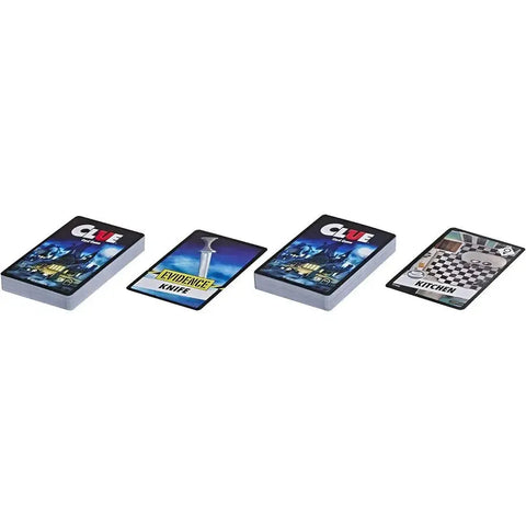 Clue - Social Deduction Mystery Card Game for Family, Adults, and Children (3-4 Players, Ages 8+) - Hasbro Gaming