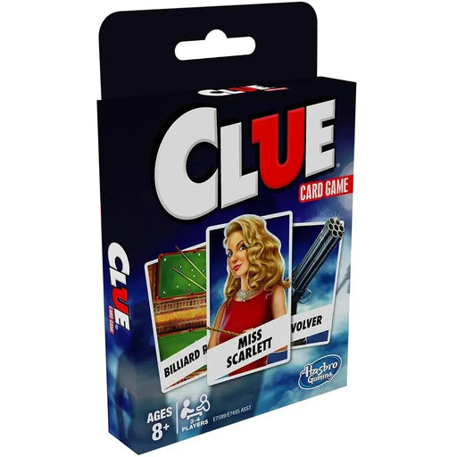 Clue - Social Deduction Mystery Card Game for Family, Adults, and Children (3-4 Players, Ages 8+) - Hasbro Gaming