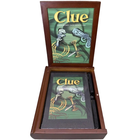 Clue: Vintage Game Collection Edition - Social Deduction Mystery Board Game for Family, Adults, and Children (3-6 Players, Ages 8+) - Hasbro [Parker Brothers] - Target Exclusive - (2005)
