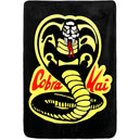 Cobra Kai - Snake Logo Plush Throw Blanket (45"x60") - Bioworld