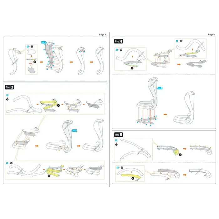 Cobra Snake Figure Model Kit (Steel, Moderate Difficulty) - Fascinations - Metal Earth Series