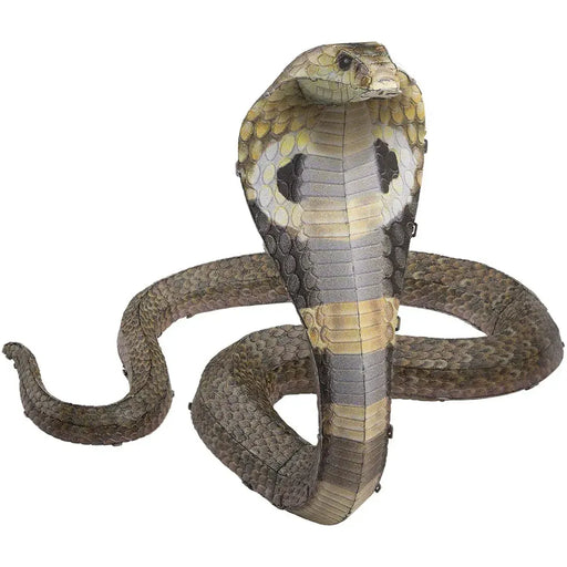 Cobra Snake Figure Model Kit (Steel, Moderate Difficulty) - Fascinations - Metal Earth Series