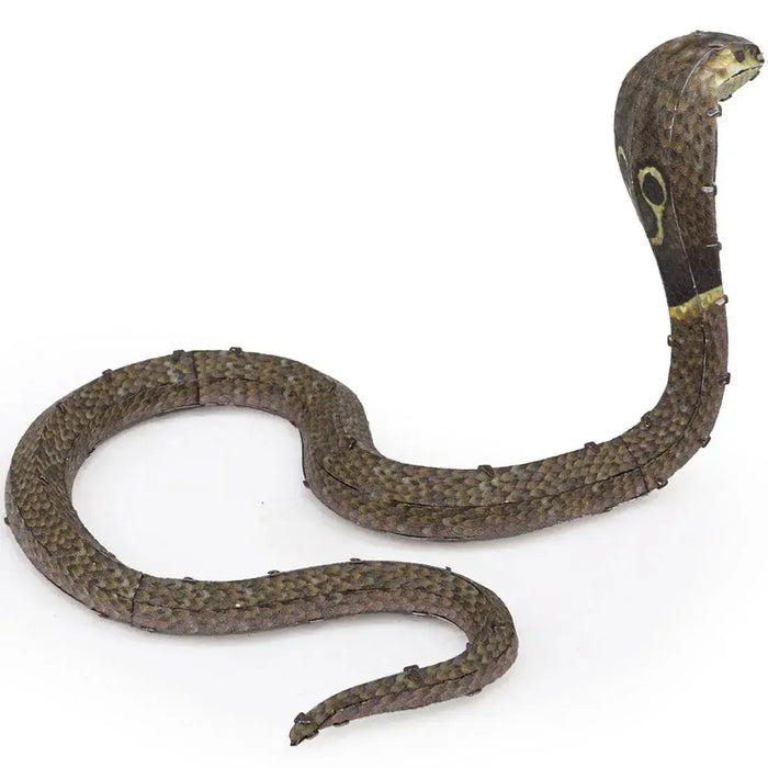 Cobra Snake Figure Model Kit (Steel, Moderate Difficulty) - Fascinations - Metal Earth Series