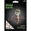 Cobra Snake Figure Model Kit (Steel, Moderate Difficulty) - Fascinations - Metal Earth Series