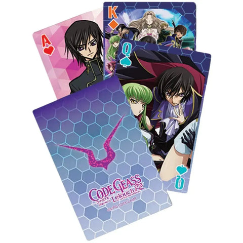 Code Geass: Lelouch of the Rebellion R2 [Season 2] - Characters Standard Playing Cards - Great Eastern Entertainment
