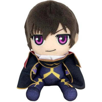 Code Geass [Season 1] - Sitting Maskless Zero Outfit Lelouch Lamperouge Plush (7