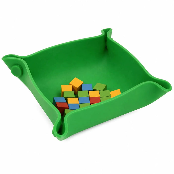 Collapsible Board Game Storage Trays (Set of 5, Sillicone)
