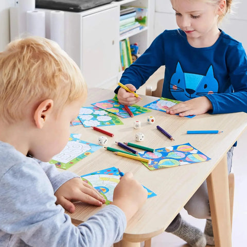 Color It! - Dice-Based Coloring Board Game for Family, Adults, and Children (2-4 Players, Ages 4+) - HABA - Image 4