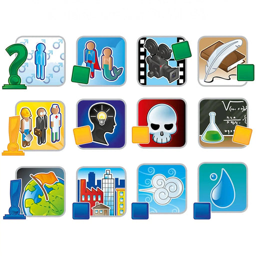 Concept - Party Communication Board Game for Family, Adults, and Children (4-12+ Players, Ages 10+) - Repos Production