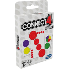 Connect 4 - Strategy Abstract Card Game for Family, Adults, and Children (2-4 Players, Ages 6+) - Hasbro Gaming