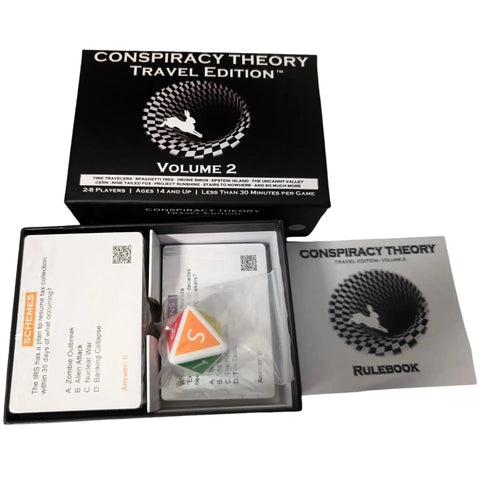 Conspiracy Theory Travel Edition: Volume 2 - Card Game Expansion - Neddy Games - (2023) - Image 2
