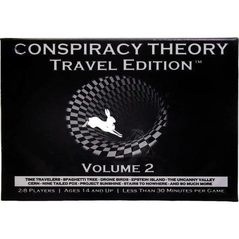 Conspiracy Theory Travel Edition: Volume 2 - Card Game Expansion - Neddy Games - (2023) - Image 1