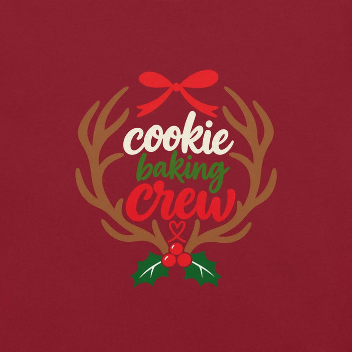 Cookie Baking Crew T-Shirt - Funny Christmas Baking Gag Gift Tee