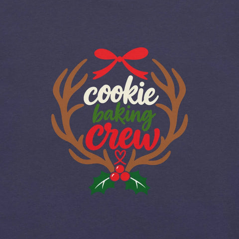 Cookie Baking Crew T-Shirt - Funny Christmas Baking Gag Gift Tee - Image 14