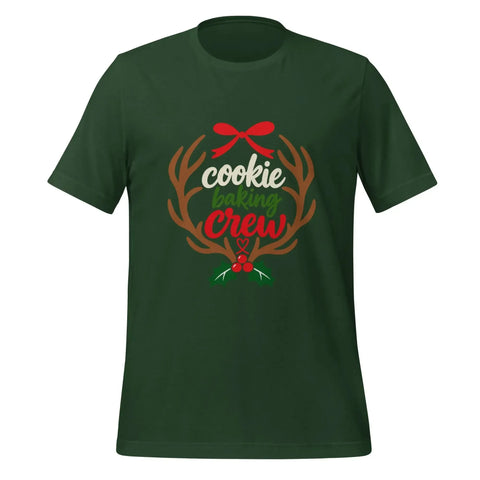 Cookie Baking Crew T-Shirt - Funny Christmas Baking Gag Gift Tee - Image 17
