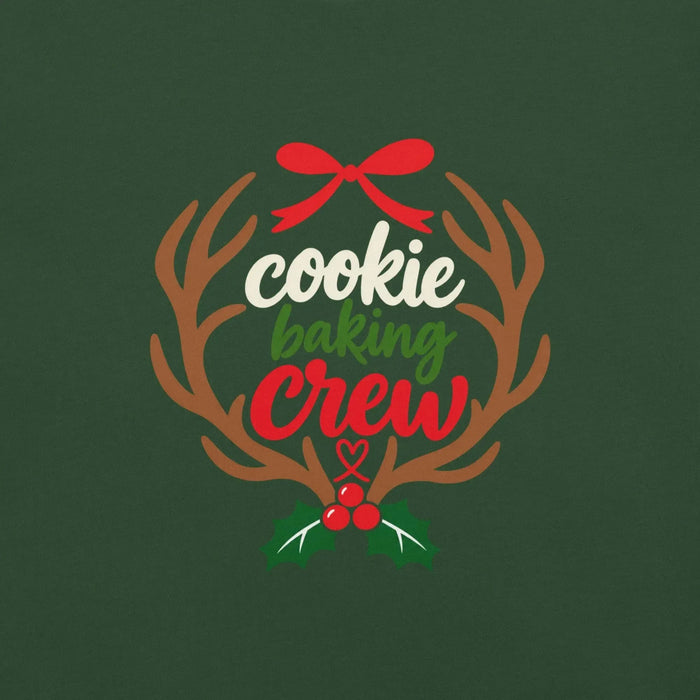 Cookie Baking Crew T-Shirt - Funny Christmas Baking Gag Gift Tee