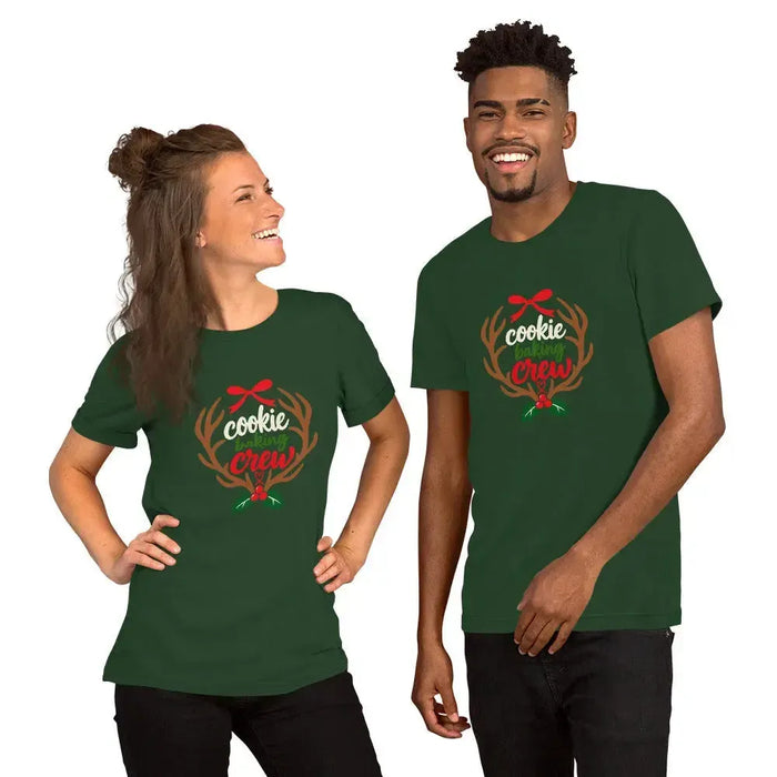 Cookie Baking Crew T-Shirt - Funny Christmas Baking Gag Gift Tee