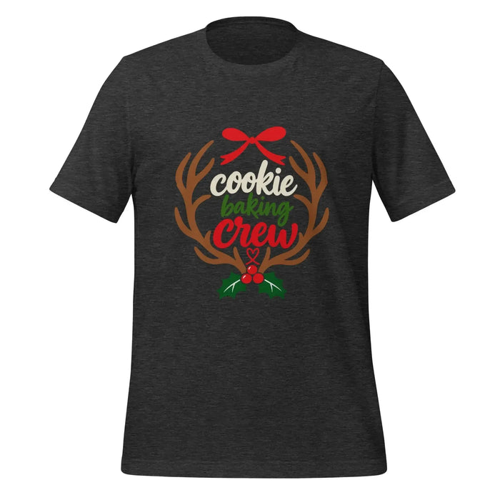 Cookie Baking Crew T-Shirt - Funny Christmas Baking Gag Gift Tee