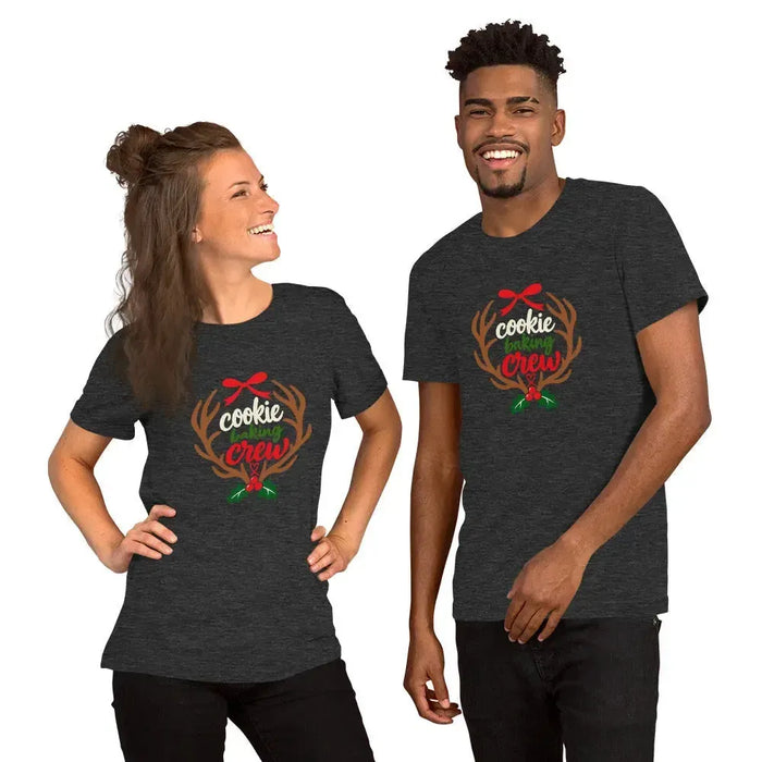 Cookie Baking Crew T-Shirt - Funny Christmas Baking Gag Gift Tee