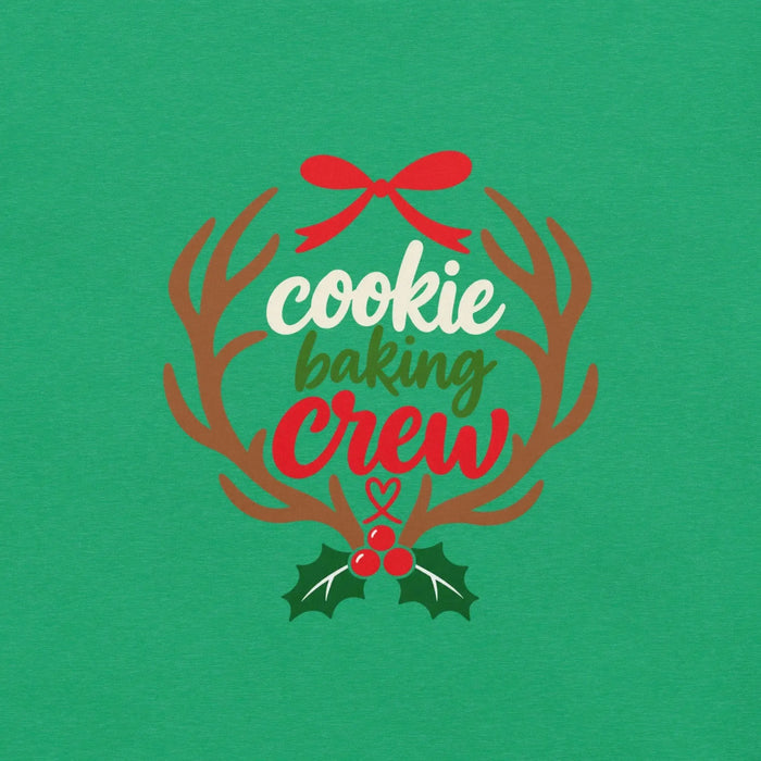 Cookie Baking Crew T-Shirt - Funny Christmas Baking Gag Gift Tee