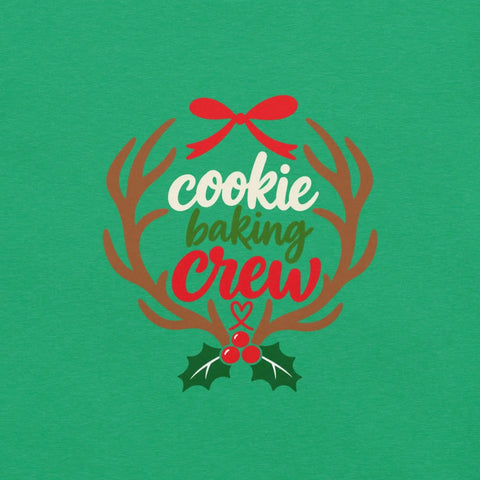 Cookie Baking Crew T-Shirt - Funny Christmas Baking Gag Gift Tee - Image 26