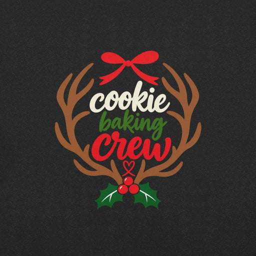 Cookie Baking Crew T-Shirt - Funny Christmas Baking Gag Gift Tee