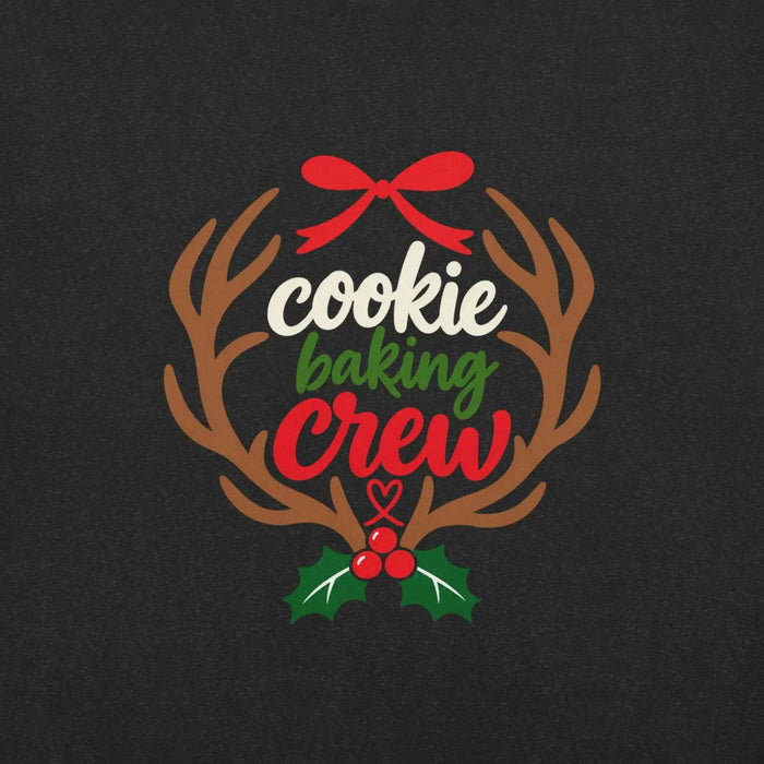 Cookie Baking Crew T-Shirt - Funny Christmas Baking Gag Gift Tee
