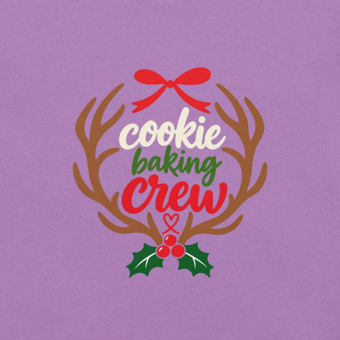 Cookie Baking Crew T-Shirt - Funny Christmas Baking Gag Gift Tee