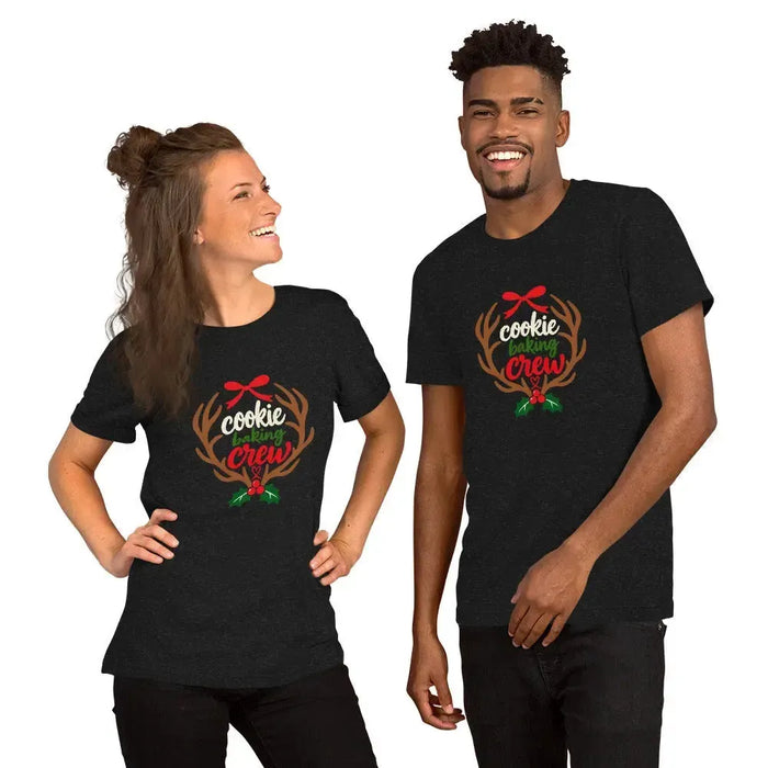 Cookie Baking Crew T-Shirt - Funny Christmas Baking Gag Gift Tee