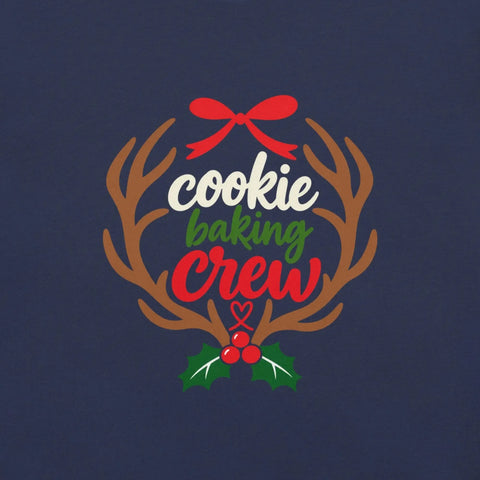 Cookie Baking Crew T-Shirt - Funny Christmas Baking Gag Gift Tee - Image 6