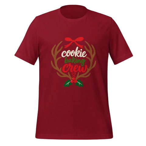 Cookie Baking Crew T-Shirt - Funny Christmas Baking Gag Gift Tee - Image 9