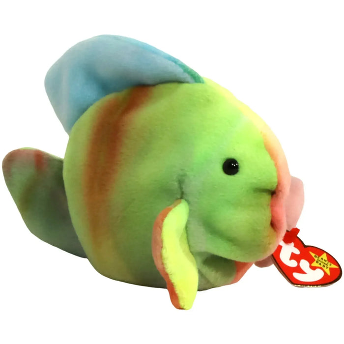 Coral the Fish Plush (6") - Ty - Original Beanie Babies Series - (1995)