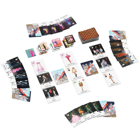 Couture - Competitive Fashion Board Game for Family, and Adults (3-6 Players, Ages 11+) - Allplay
