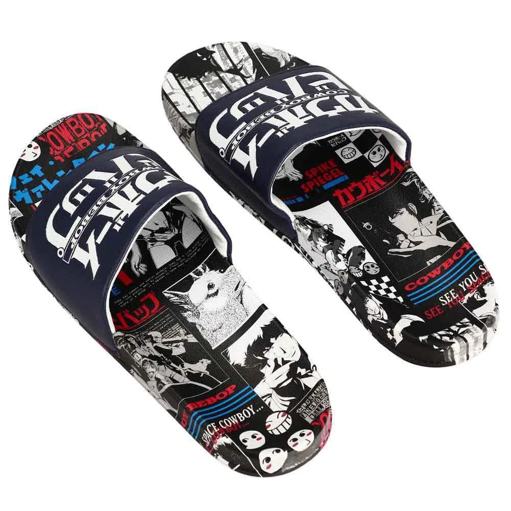 Cowboy Bebop - See You Space Cowboy Athletic Slide Sandals - Bioworld