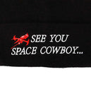 Cowboy Bebop - "See You Space Cowboy..." Beanie Hat (Black) - Bioworld
