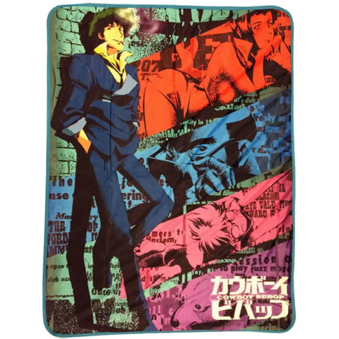 Cowboy Bebop - Spike Spiegel Plush Throw Blanket (46