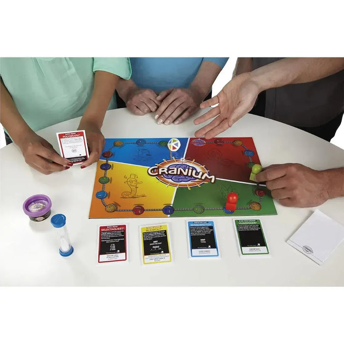 Cranium - Party Creativity Board Game for Family, Adults, and Children (4+ Players, Ages 16+) - Hasbro Gaming