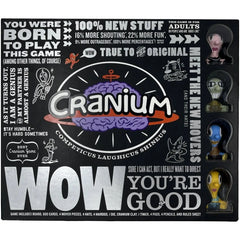 Cranium WOW - Party Trivia Board Game for Family and Adults (4+ Players, Ages 13+) - Hasbro