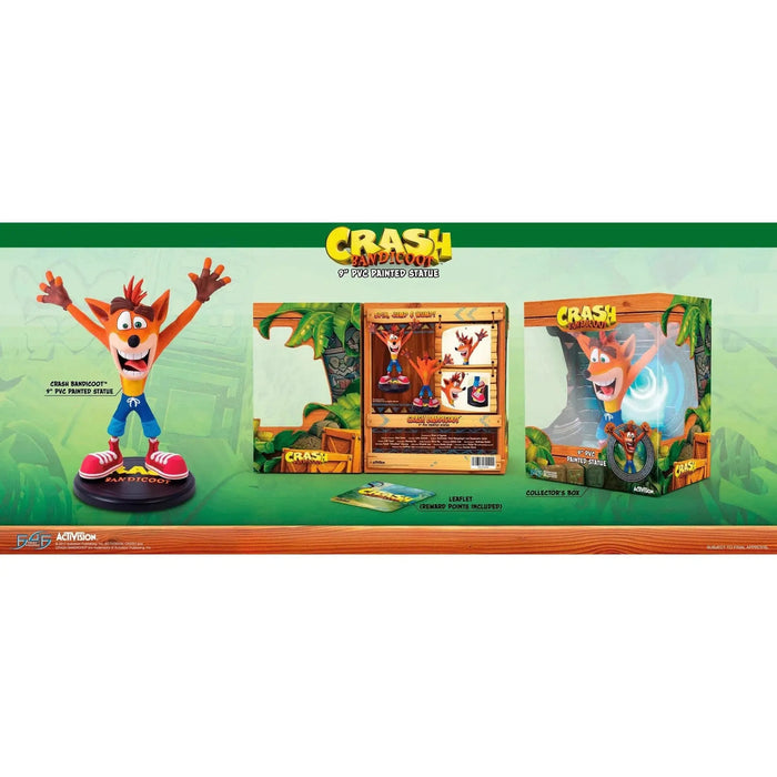 Crash Bandicoot - Arms Up Crash Figure (9") - First 4 Figures