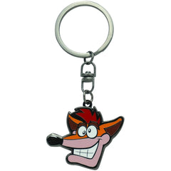 Crash Bandicoot - Crash Face Metal Keychain - ABYstyle