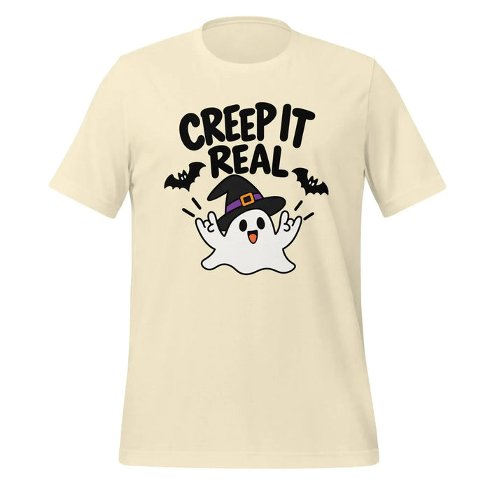 Creep It Real T-Shirt - Funny Halloween Ghost Gag Gift Graphic Tee