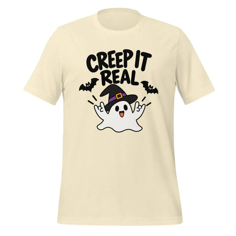 Creep It Real T-Shirt - Funny Halloween Ghost Gag Gift Graphic Tee - Image 37
